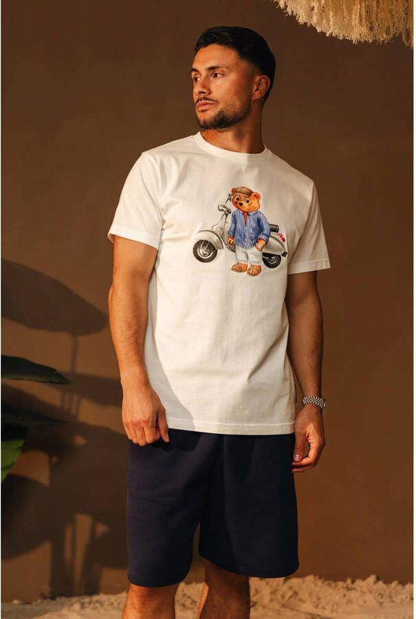 Baron Filou regular T-shirt wit - Foto 2