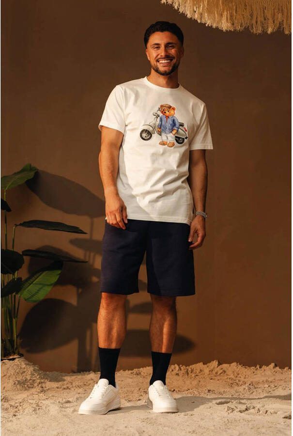 Baron Filou regular T-shirt wit - Foto 3