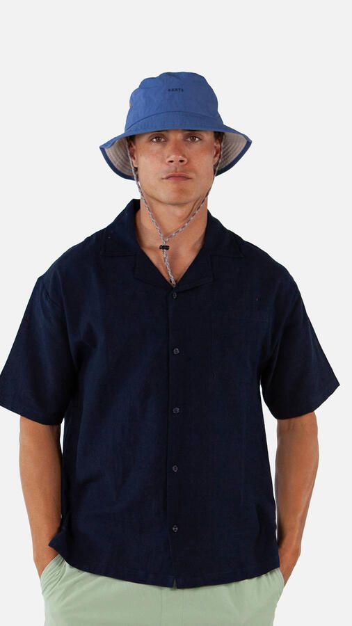 Barts bucket hat Matao blauw