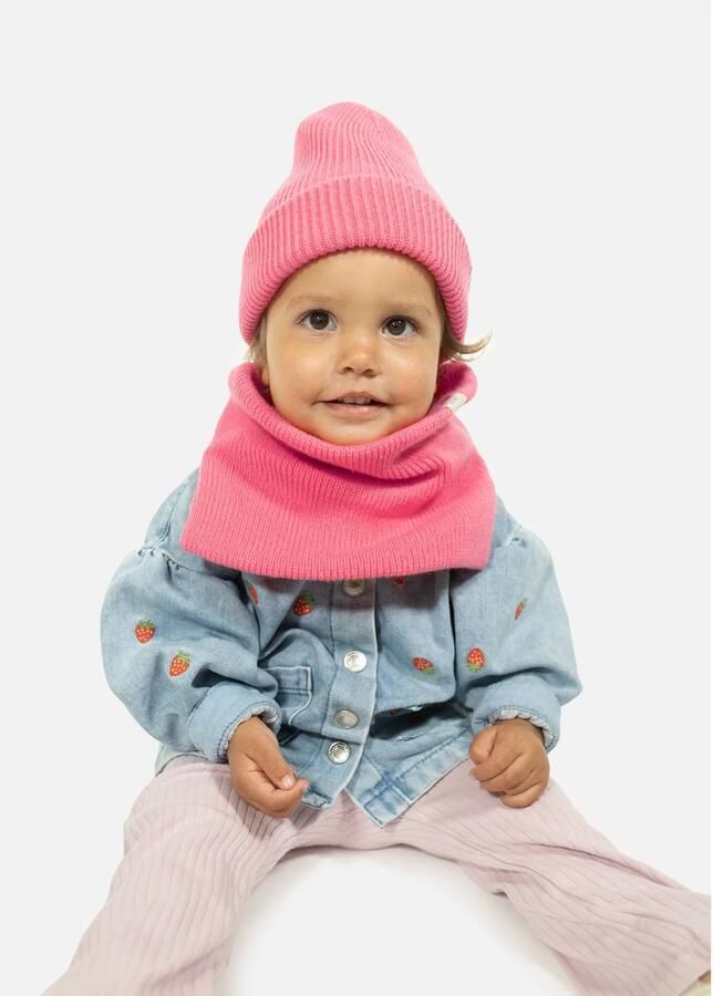 Barts colsjaal Kinabalu roze Meisjes Acryl Effen | Sjaal van - Foto 2