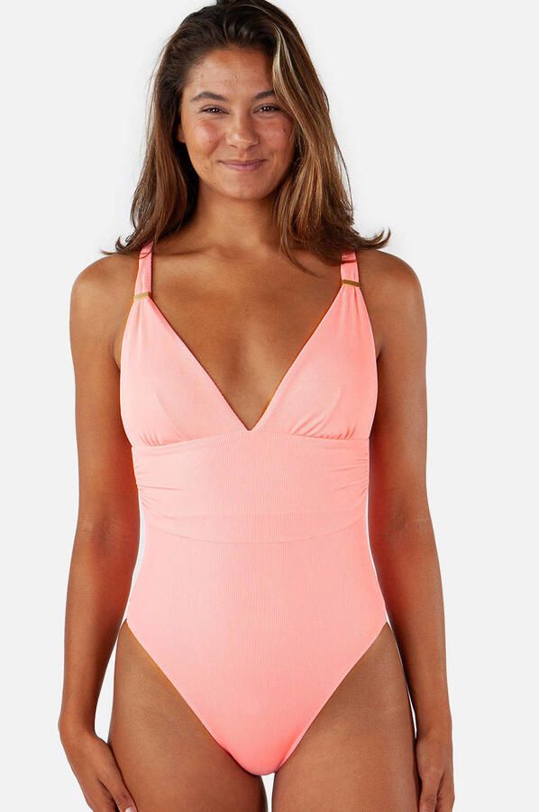 Barts Badpak met fijnrib model 'Cimazy Plunge'