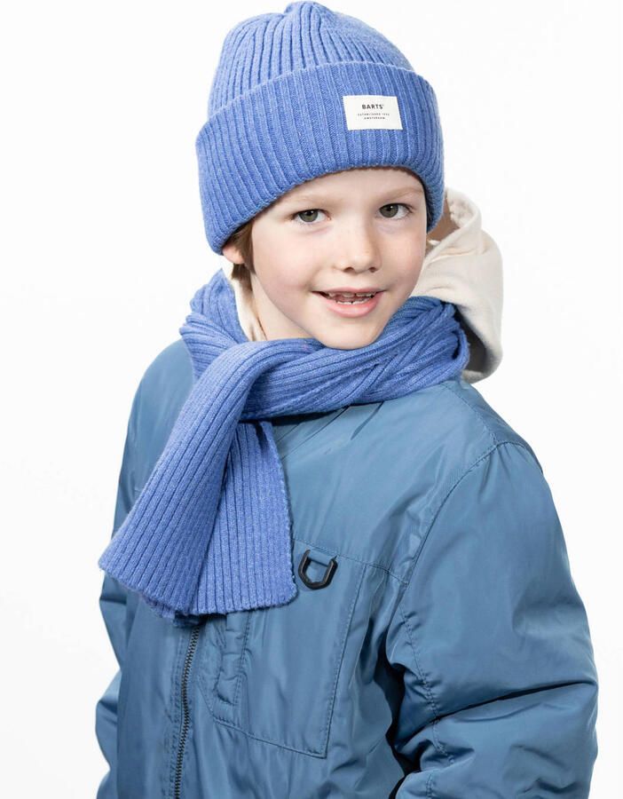 Barts gebreide muts blauw - Foto 2