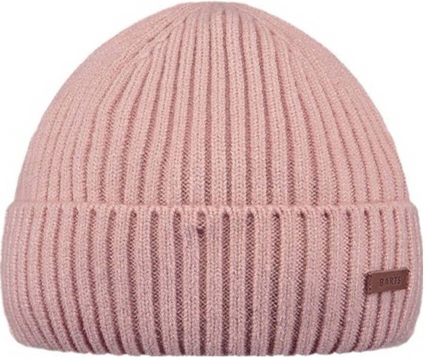 Barts gebreide muts roze