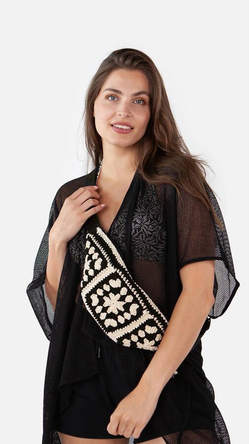 Barts Heuptasje met labeldetail model 'Wanderes Bumbag'
