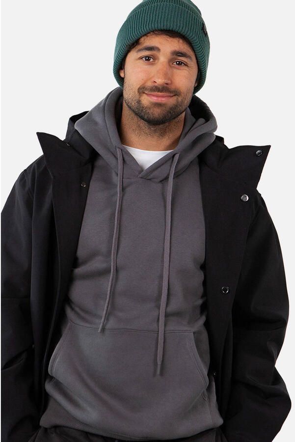 Barts Muts met omslag en labeldetail model 'KINABALU'