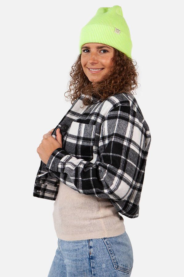 Barts Beanie met labeldetail model 'KINABALU'