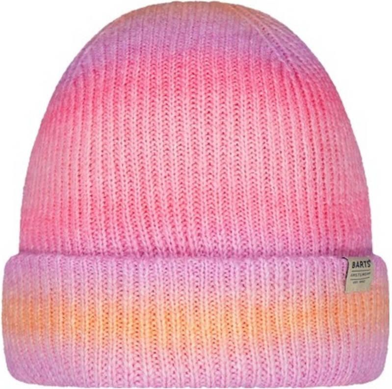 Barts muts roze oranje