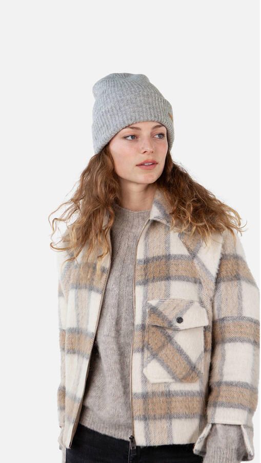 Barts Beanie met labeldetail model 'Witzia'
