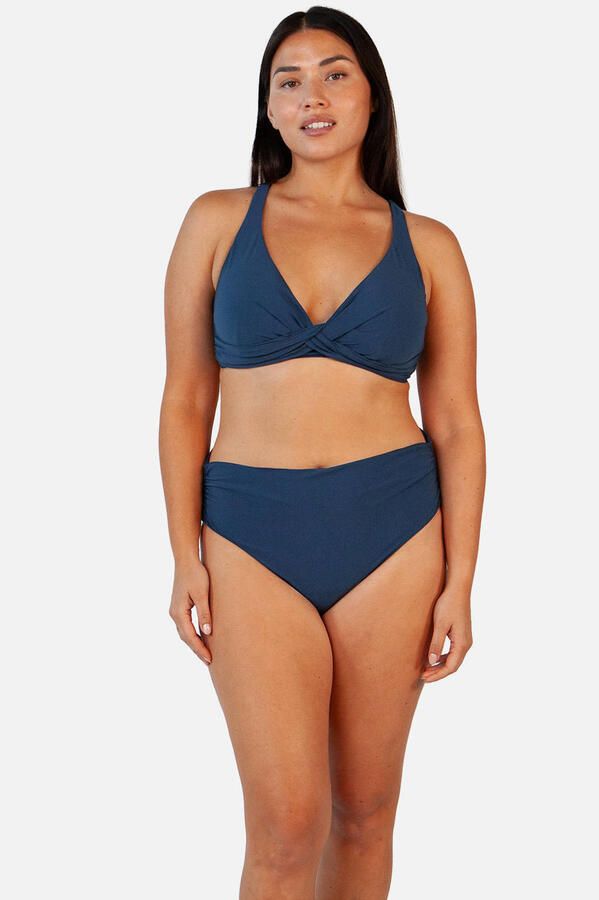 Barts High waist bikinibroekje met plooien - Foto 3