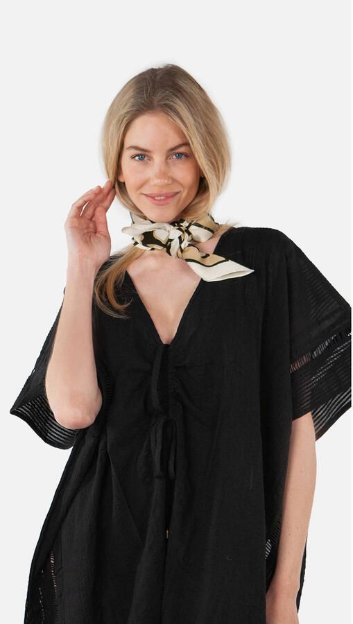 Barts Sjaal met allover-print model 'LEYLAF'