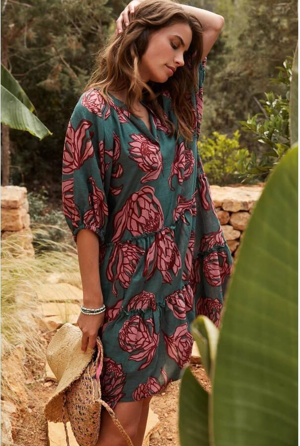 Barts Mini-jurk met ruches model 'ADELIU'