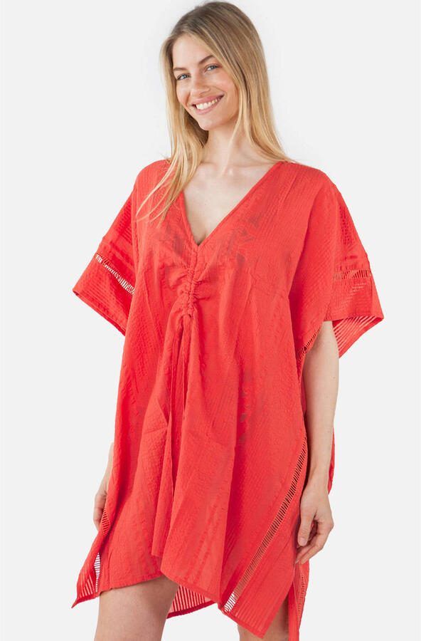 Barts strandtuniek Raimha koraalrood - Foto 3