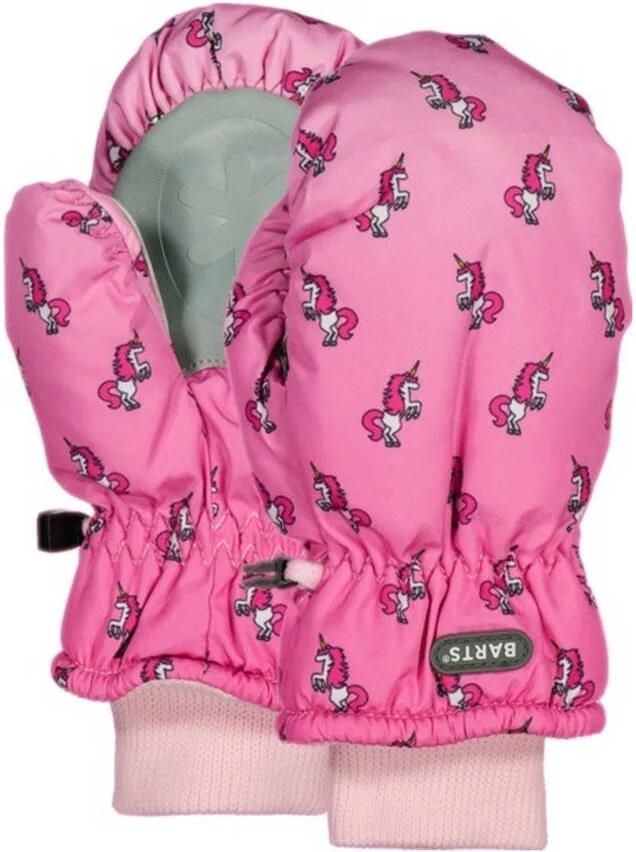 Barts wanten roze met all over print - Foto 1