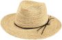 Barts Hoed van stro met labeldetail model 'CELERY' - Thumbnail 1