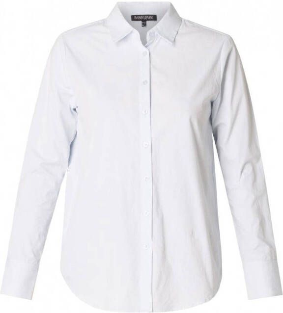 Base Level blouse Yune lichtblauw - Foto 3