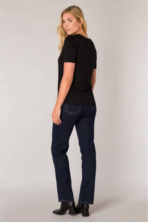 Base Level basic T-shirt Yanic zwart - Foto 2