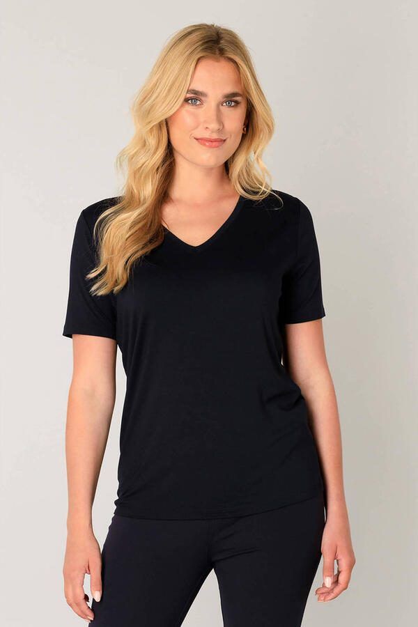 Base Level basic T-shirt Yanic zwart