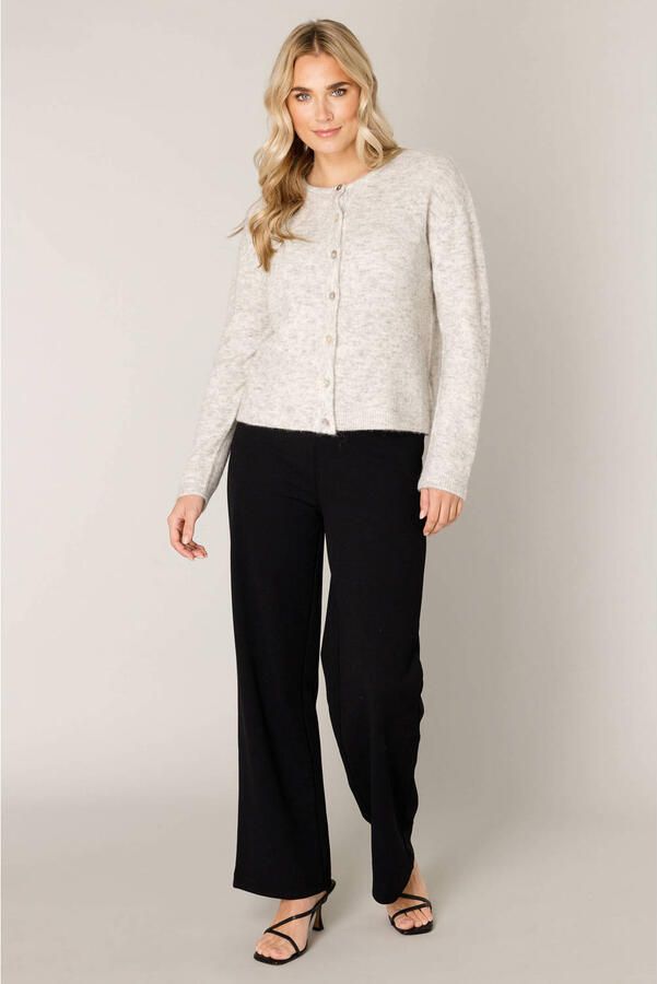 Base Level Cardigan Yuli met wol en knoopsluiting - Foto 3