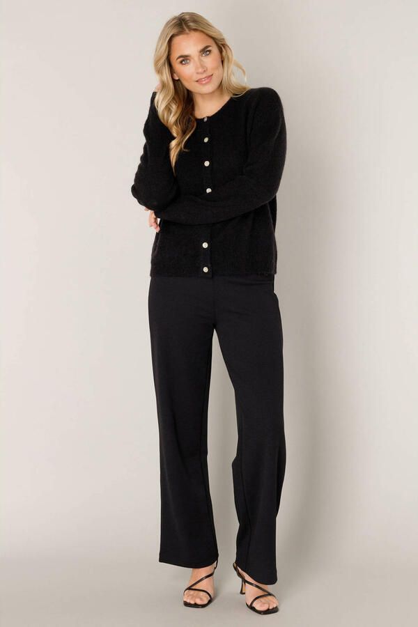 Base Level Cardigan Yuli met wol en knoopsluiting - Foto 3