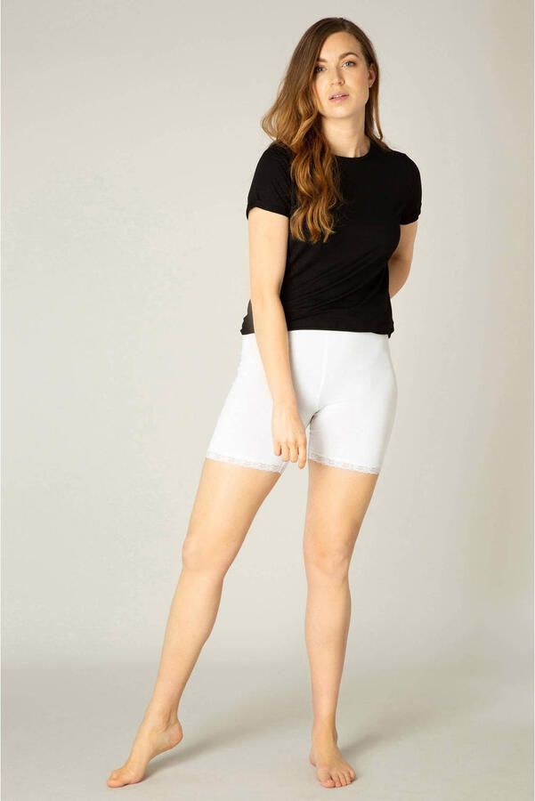 Base Level Fietsbroekje Keilani met kanten rand (set 2-delig)