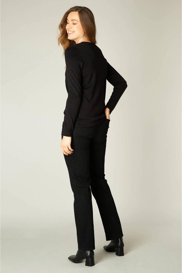 Base Level Gebreide trui Yola Met lichte rolzoom - Foto 1