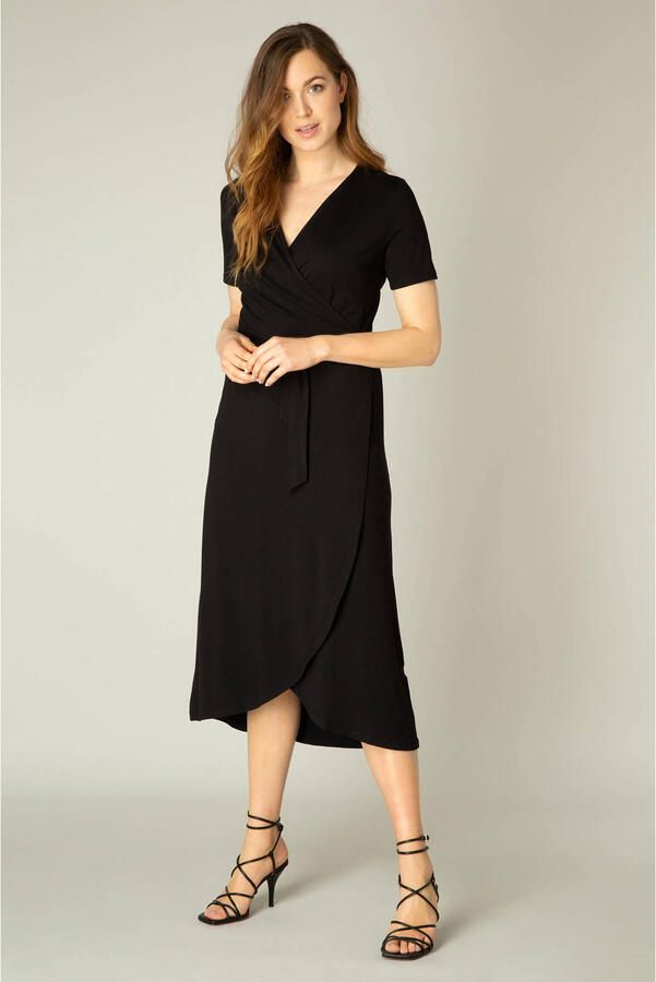 Base Level Wikkeljurk Yvie In prettige elastische kwaliteit - Foto 2