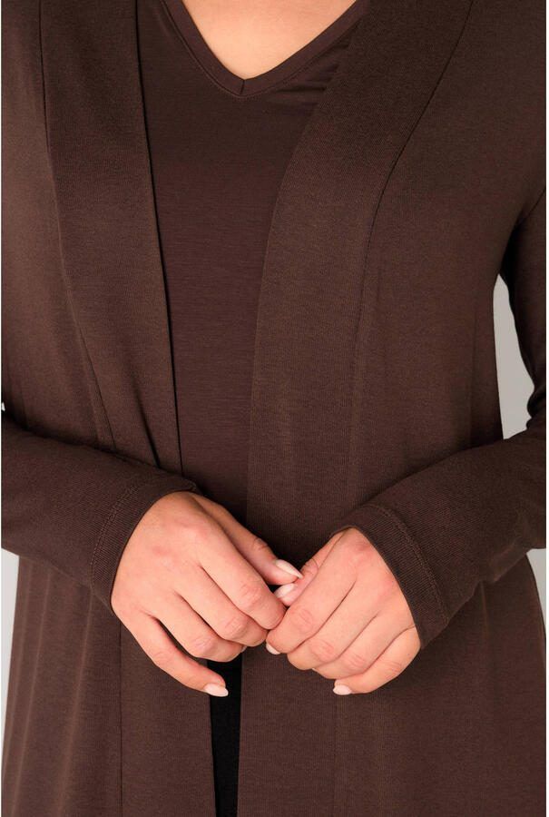 Base Level Lang vest Yayla long zonder sluiting