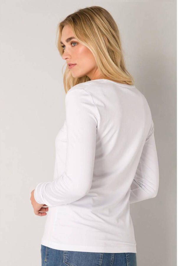 Base Level Shirt met lange mouwen met een ronde hals - Foto 3