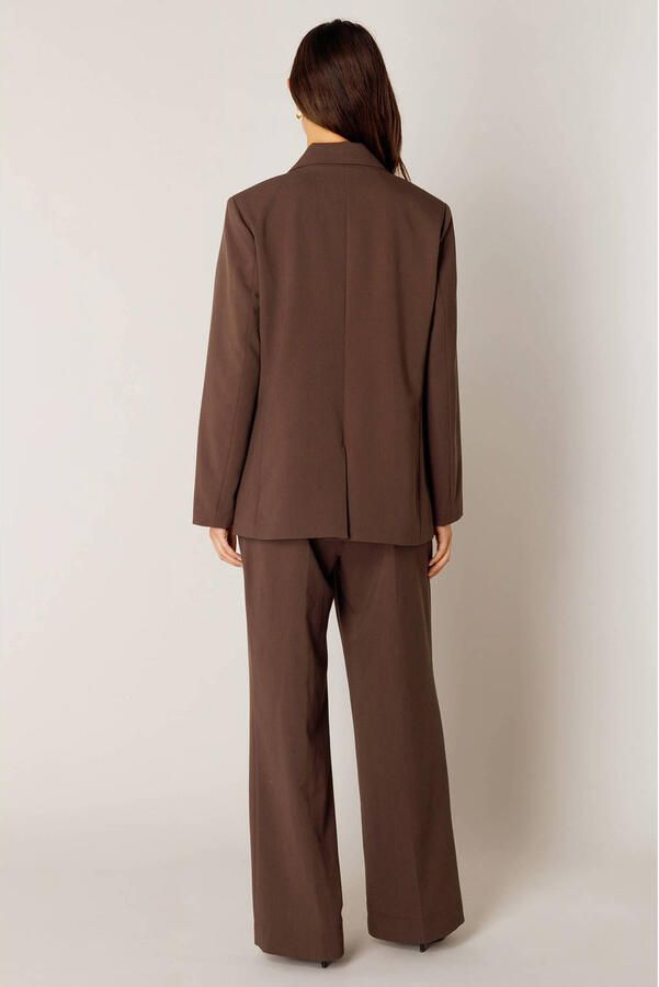 Base Level regular blazer donkerbruin - Foto 2
