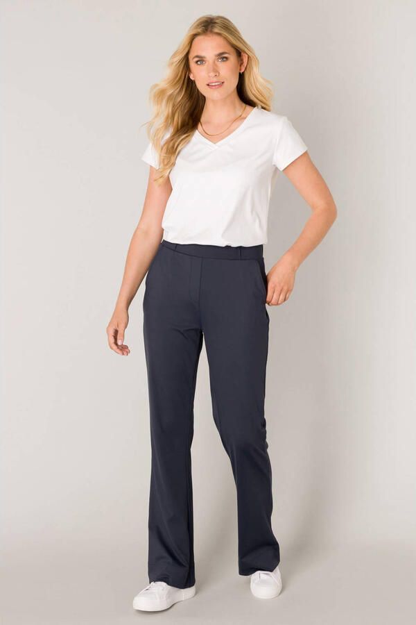 Base Level Stoffen broek Tiana Zomerbroek van pure viscose - Foto 2