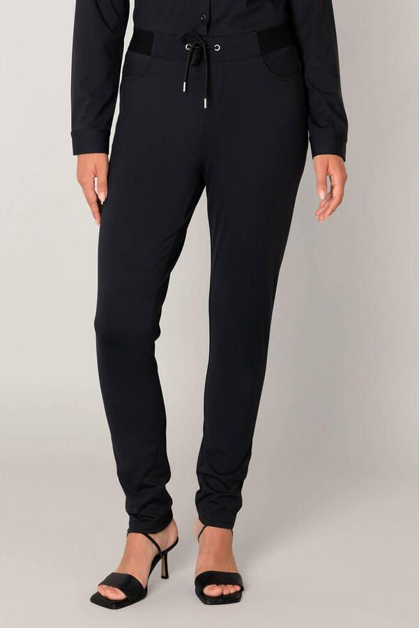 Base Level Blouse met lange mouwen TAMARA met stretch en knoopsluiting