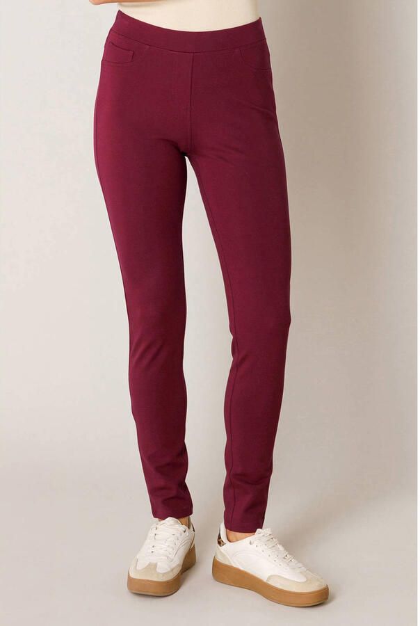 Base Level slim regular waist tregging