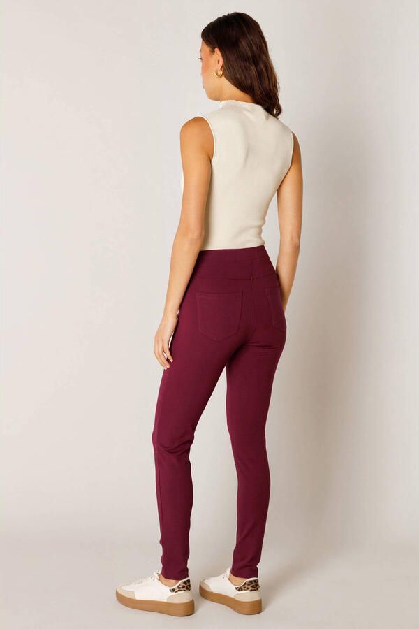 Base Level slim regular waist tregging - Foto 2