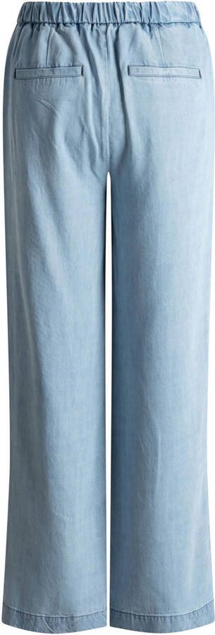 Base Level straight leg broek lichtblauw - Foto 3