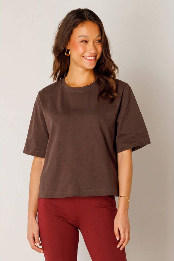 Base Level T-shirt bruin - Foto 2
