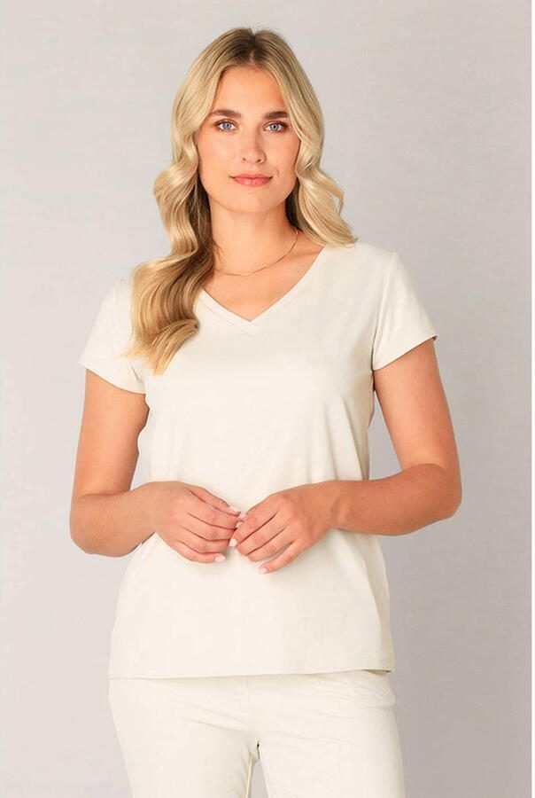 Base Level T-shirt ecru