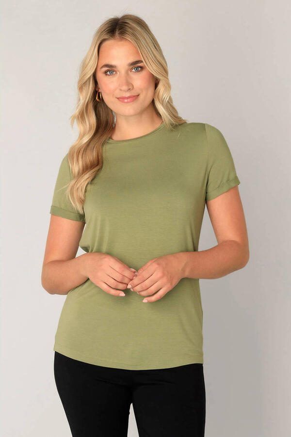 Base Level T-shirt groen