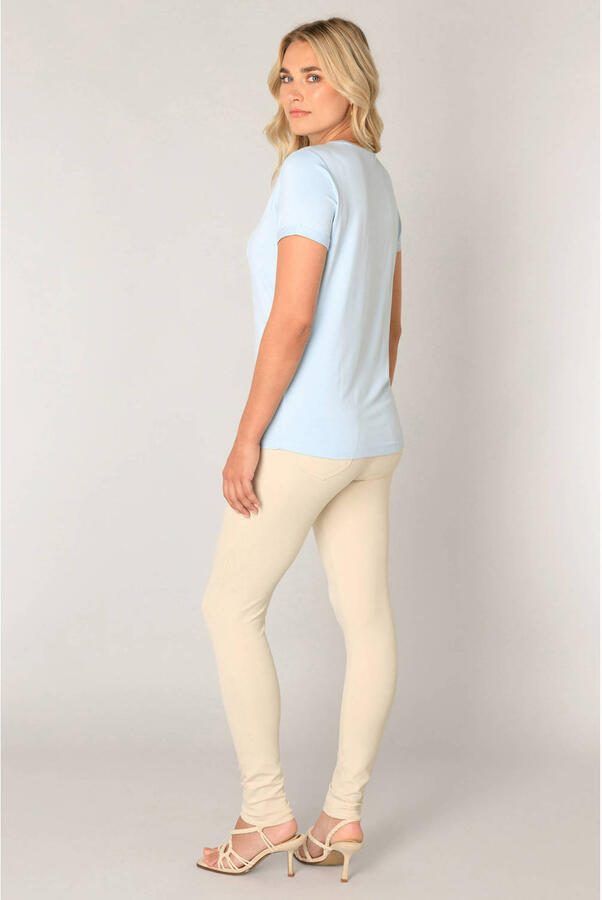 Base Level T-shirt lichtblauw - Foto 2