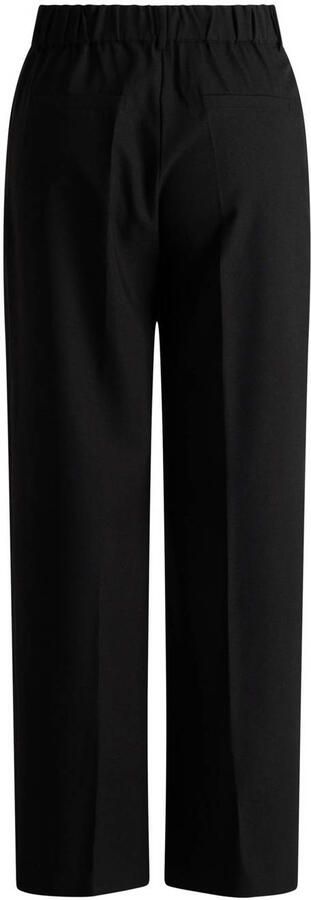 Base Level wide leg high waist broek zwart - Foto 2