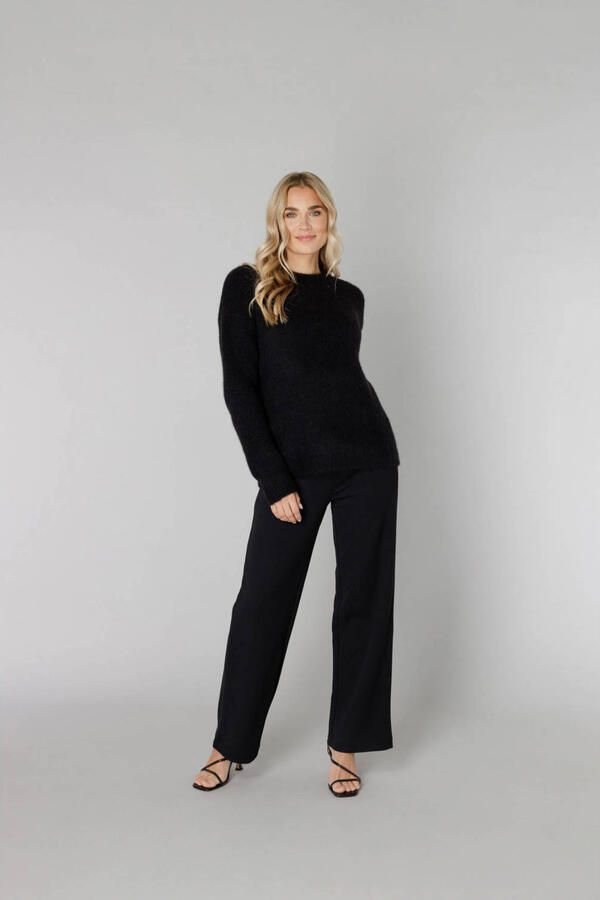 Base Level Gebreide trui Yana met wol