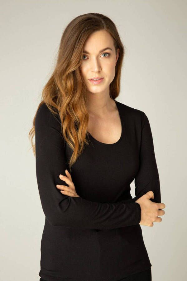 Base Level Shirt met lange mouwen met een ronde hals - Foto 4