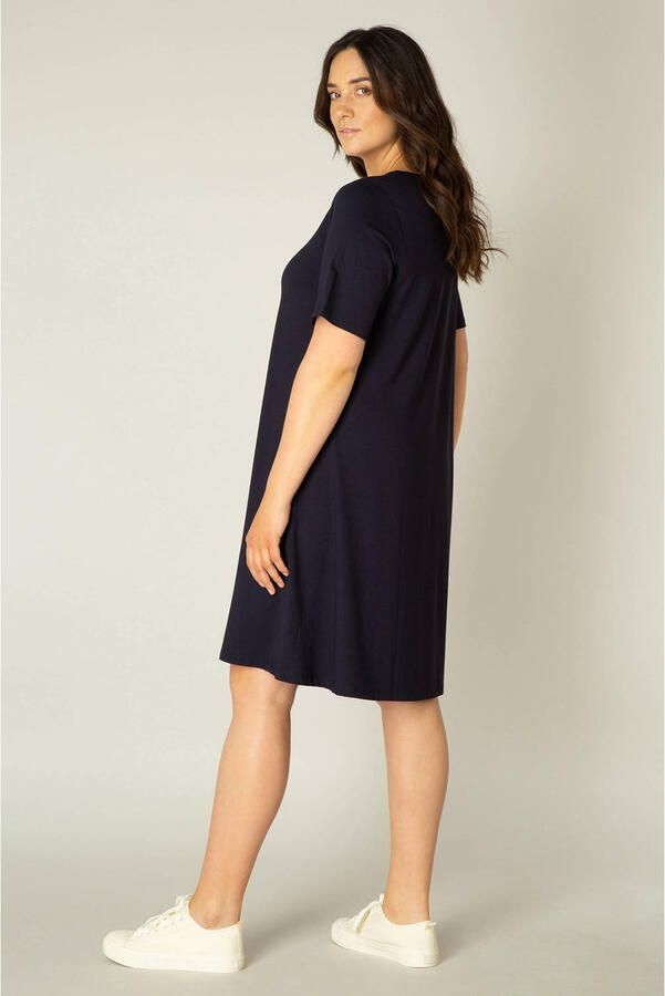 Base Level Curvy Shirtjurk Abernathy Zomerjurk in licht uitlopende vorm - Foto 2