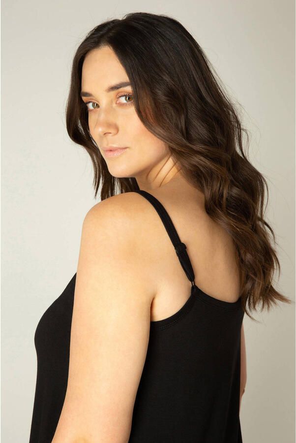 Base Level Curvy Jurk in overgooiermodel Alissa Verstelbare bandjes