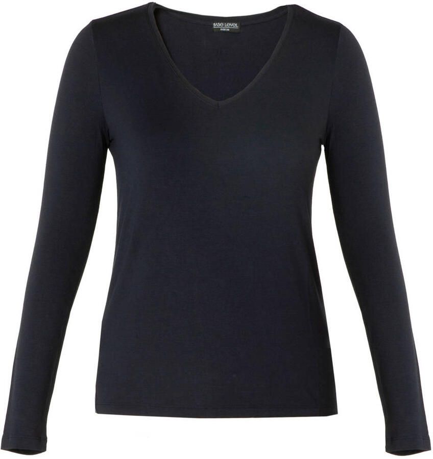 Base Level Curvy Shirt met lange mouwen Alize Zachte licht glanzende kwaliteit - Foto 2