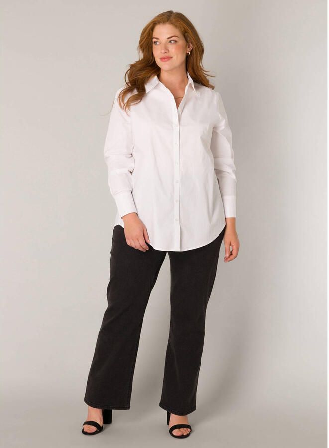 Base Level Curvy Overhemdblouse in grote maten - Foto 2