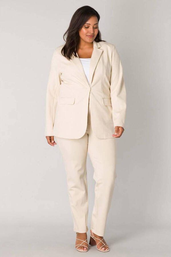 Base Level Curvy blazer beige - Foto 3