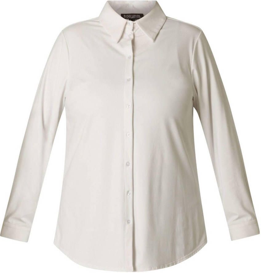 Base Level Curvy blouse travelstof zand - Foto 2