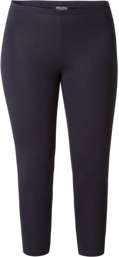 Base Level Curvy cropped basis legging Audrey donkerblauw