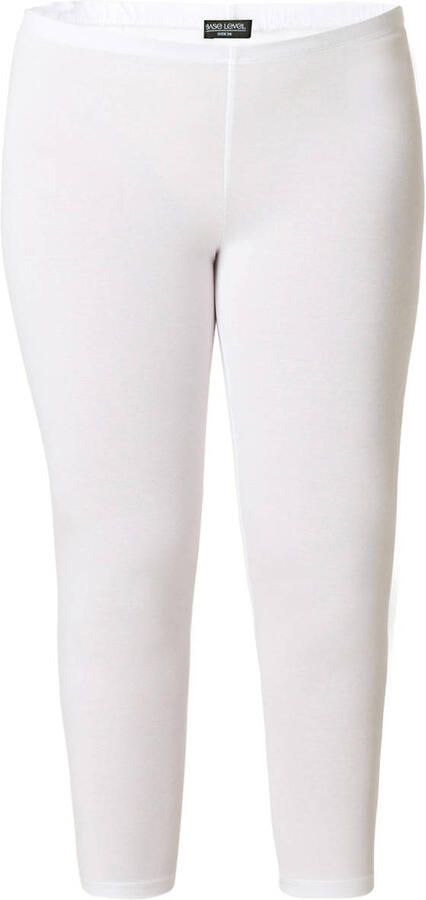 Base Level Curvy cropped basis legging Audrey wit - Foto 3