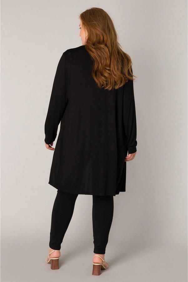 Base Level Curvy Lang vest Ayla Long Ruimvallende zachte tricotkwaliteit - Foto 2